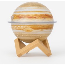 Delixa Jüpiter Tasarımlı Hava Nemlendirici – Renkli Gece Lambası & Sessiz Çalışma ile Şık ve Ferah Ortam