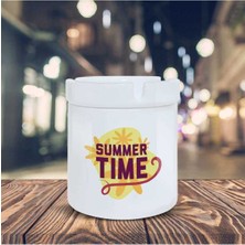 Hediyara Summer Time Baskılı Küllük Kül Tablası- KL265