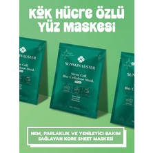 Sunskin Işıltı Veren Kök Hücre Maskesi - Bio-Cellulose Sıkılaştırıcı Yüz Maskesi