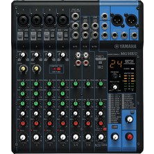 Delixa Yamaha MG10XU Mikser – Kompakt Mikser, On Giriş Kanallı ve D-Pre Mikrofon Ön Amplifikatörlü