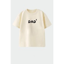 Monila Unisex Çocuk Pamuklu Bisiklet Yaka Baskılı T-Shirt