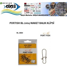 Özbience Maket Balık Klipsi Portfish BL-2004 No:00, Güçlü ve Dayanıklı Tasarım