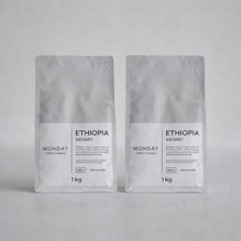 Monday Coffee Espresso Çekirdek Kahve 2 Adet 1 kg