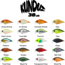 Özbience Kunduz Ug 38MM 4gr Lrf Maket Yem, Yüksek Performans ve Dayanıklılık