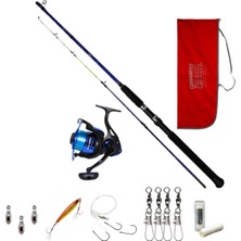 Özbience Yüksek Kalite Tam Takım Tekne Olta Seti 210 Cm, Profesyonel Balıkçılık Ekipmanı