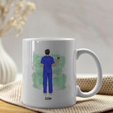 Hediyara Kişiye Özel Hemşire Meslek Kupası Erkek