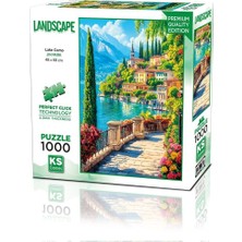 Ks Puzzle 20843 Puzzle 1000 Lake Como