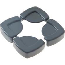 Delixa Babyjem Güvenlik Ürünü Köşe Koruyucu, Antrasit