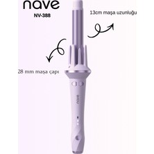 Nave NV-388 Otomatik Saç Maşası Lila