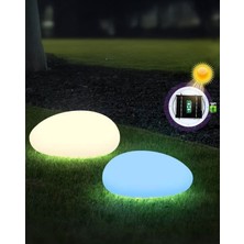 Gaia Solar Taş Bahçe Lambası