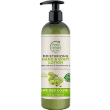 Delixa Petal Fresh Üzüm Çekirdeği & Zeytinyağı Özlü Nemlendirici El ve Vücut Losyonu, 355 ml