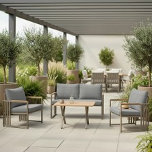 Tu Tienda Fatsa 2+1+1+Sehpa Bahçe Balkon Mutfak Takımı