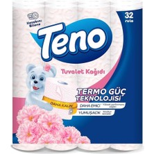 Delixa Teno Pudra Kokulu Tuvalet Kağıdı 32 Adet