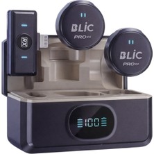 Exenar Kablosuz Ikili Yaka Mikrofonu iPhone 11 12 13 14 Pro Pro Max Uyumlu Lightning Girişli 2.4ghz