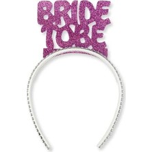 Delixa Benim - Evadan Simli Taşlı Mor Bride Tobe