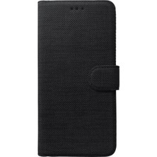 Apsuwa Samsung Galaxy S25 Fe Kılıf Cüzdan Kapaklı Kartlıklı Standlı Kumaş