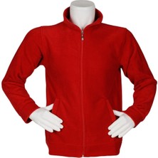 Kırmızı Polar Hırka