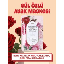 Koelf Melting Essence Özlü Güllü Derin Nemlendirici ve Koruyucu Ayak Bakım Maskesi
