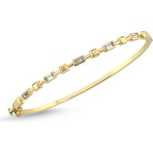 FAZ Kuyumculuk Stack Line Altın Kelepçe