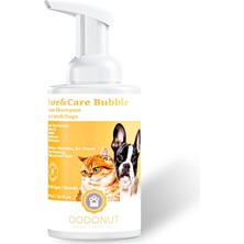 Delixa Dodonut Pure&care Bubble Kedi ve Köpek Kuru Köpük Şampuan, 350 ml