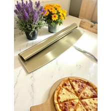 Karadağ Metal Pizza Kesici | Pizza Kesme Bıçağı