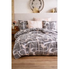 Onaltı Tekstil Çift Kişilik Nevresim Takımı