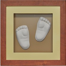 Delixa Baby Memory Prints BMP.081 Ceviz Rengi 3 Boyutlu Çerçeve (Kahverengi)