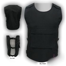 Siyah Kanguru Cepli Atak Yeleği