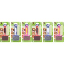 Delixa /doglife Kedi ve Köpekler Için Masaj Uçlu Fırça 2li Paket