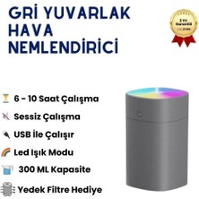 H2O Humidifier 400 ml Taşınabilir Hava Nemlendirici Buhar Makinesi ve Aroma Difüzörü