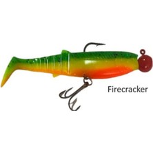 Özbience Silikon Zokalı 10CM Yem, 22G, Modifiye, Cannibal Sahd Hazır Firecracker