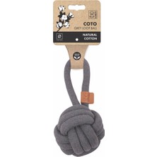 Delixa M-Pets Grey Loop Ball 11CM Çekmeli Örgü Top Oyuncak