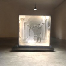 Portal 3d Kişiye Özel Işıklı Lithophane Çerçeve - Adaptörlü Hazır Sistem 3D Gece Lambası