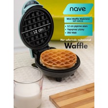 Nave WP-MK03 Mini Waffle Makinesi Turkuvaz