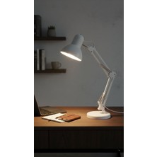 Polenta Akrobat Masa Lambası Beyaz