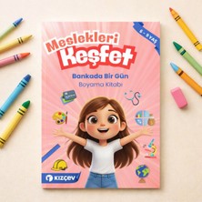 Kızçev Bankacı Özel Tasarım Boyama Kitabı