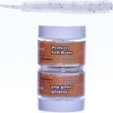 Özbience 7cm Sandworm Silikon Yumuşak Bait Kavanozlu, Balıkçılık Için Mükemmel Seçim