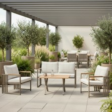 Tu Tienda Fatsa 2+1+1+Sehpa Bahçe Balkon Mutfak Takımı