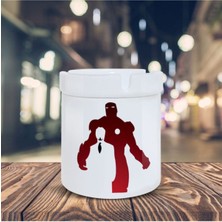 Hediyara Tony Stark Baskılı Iron Man Küllük K-16