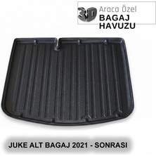 Elorcar Nıssan Juke Alt Bagaj 2021 - Sonrası 3D Bagaj Havuzu