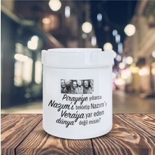 Hediyara Nazım Hikmet Küllük Piraye Yıllarca Şiir Baskılı Kül Tablası