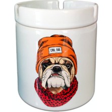 Hediyara Cool Dog Dumansız Porselen Küllük