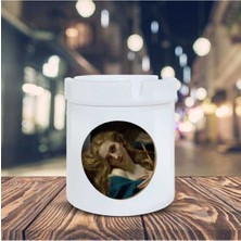 Hediyara Baygın Eski Dönem Kadını Baskılı Küllük Kül Tablası- KL231