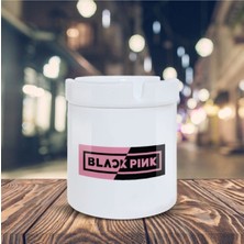 Hediyara Black Pink Grup Baskılı Küllük Kül Tablası- KL232