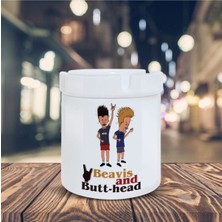 Hediyara Beavis And Butt Head Küllük Karakterler Baskılı Kül Tablası K-83