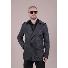 Ohepmoda Slim Fit Kemerli Erkek Trençkot