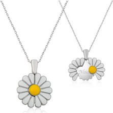 Prof. Nari 925 Ayar Papatya Kolye