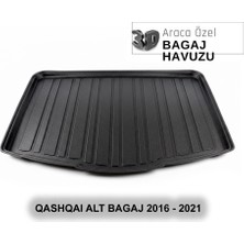 Elorcar Nıssan Qashqaı Alt Bagaj 2016 - 2021 3D Bagaj Havuzu