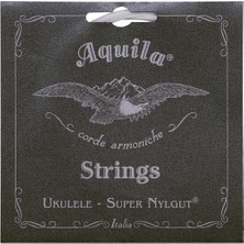 Delixa Aquila Super Nylgut AQ-106 Saiten Für Tenor-Ukulele, High G, 1 Set Mit 4 Stück