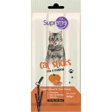 Delixa Supreme Sticks Tonbalıklı ve Bal Kabaklı Yetişkin Kedi Ödül Çubuğu 3x5 gr